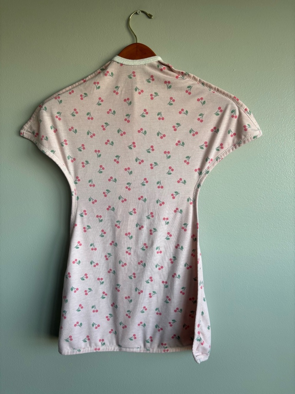 SleepingBaby Zipadee-Zip Transition Swaddle Starfish Design Pink Cherries Small - Picture 3 of 6